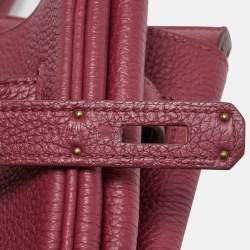 Hermes Tosca Togo Leather Gold Finished Birkin 35 Bag