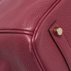 Hermes Tosca Togo Leather Gold Finished Birkin 35 Bag