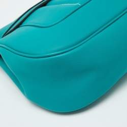 Hermes Vert Verone Swift Leather Palladium Finish Berline 28 Bag