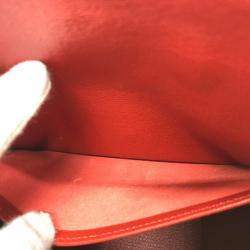Hermes Vermillion Red Leather Birkin 25 Bag