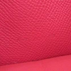 Hermes Rose Epson Kelly Long Wallet