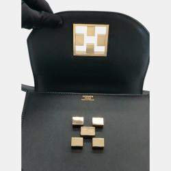 Hermes Veau Graine Monsieur 21 Mosaique Au 24 Shoulder Bag