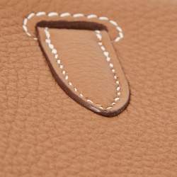 Hermes Gold Togo Leather Gold Finish Birkin 35 Bag