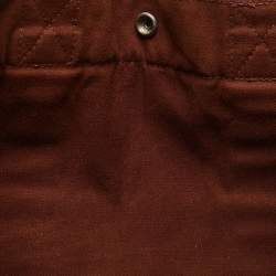 Pre Owned Hermes Brown Canvas Fourre Tout Tote