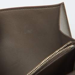 Hermès Gris Etain Epsom Leather Constance Long To Go Wallet