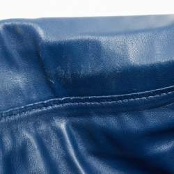 Hermes Blue Indigo Crocodile Niloticus Lindy 30 Bag