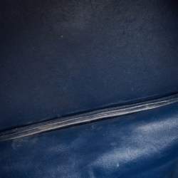 Hermes Blue Indigo Crocodile Niloticus Lindy 30 Bag
