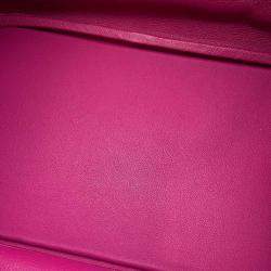 Pre Owned Hermes Rose Purple Evercolor 30 Lindy Shoulder Bags