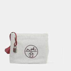 Hermes Rouge Grenat Clemence Leather Birkin 35 Tote Bag