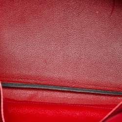 Hermes Navy Blue Epsom Leather Gold Finish HAC Birkin 32 Bag