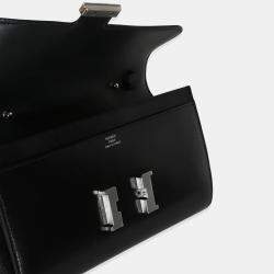 Hermes Black Box Rock Constance On The Go Wallet PHW