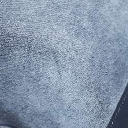 Pre Owned Hermès Bleu Indigo/Terre Battue/Noir Epsom Leather Picotin Lock Tressage 18 Bag