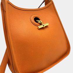 Hermes Orange Epsom Vespa TPM Handbag