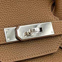 Pre Owned Hermes Alezan Togo Birkin 35 Handbag