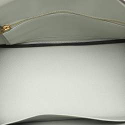 Hermes Gris Neve Togo Leather Birkin 25 Bag