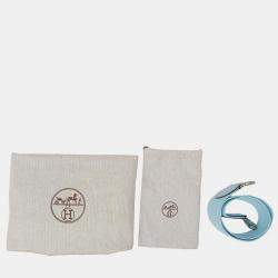 Hermes Bleu Atoll Toolbox 20 Bag