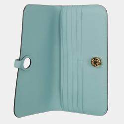 Hermes Blue Atoll Dogon Recto-Veau Wallet