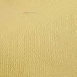 Pre Owned Hermes Lime/Natural Toile and Vache Hunter Herbag Zip 31 Bag