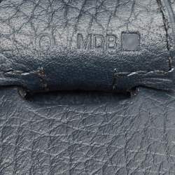 Pre Owned Hermès Bleu Obscur Taurillon Clemence Leather Evelyne III GM Bag