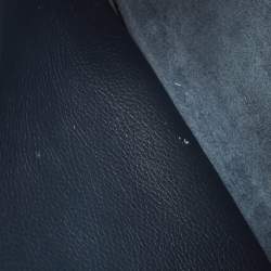 Pre Owned Hermès Bleu Obscur Taurillon Clemence Leather Evelyne III GM Bag