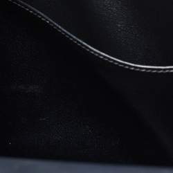 Pre Owned Hermes Bleu Marine Box Leather Gold Finish Kelly Sellier 32 Bag