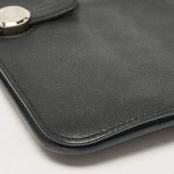 Pre Owned Hermes Noir Swift Leather Dogon Recto Verso Wallet