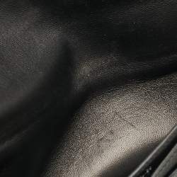 Pre Owned Hermes Noir Swift Leather Dogon Recto Verso Wallet