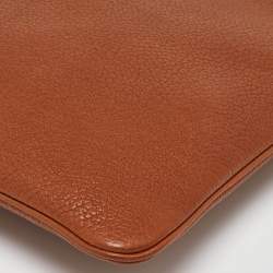 Pre Owned Hermes Fauve Leather Barenia Faubourg Mini Aline Bag