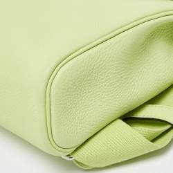 Hermes Vert Absinthe Togo Leather Hac A Dos PM Backpack