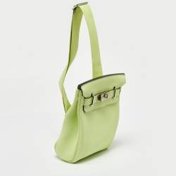 Hermes Vert Absinthe Togo Leather Hac A Dos PM Backpack