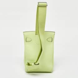 Hermes Vert Absinthe Togo Leather Hac A Dos PM Backpack