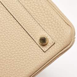 Hermes Trench Togo Leather Gold Finish Birkin 30 Bag