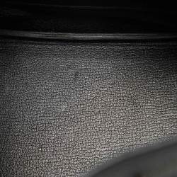 Hermes Noir Togo Leather Palladium Finish Birkin 30 Bag