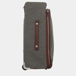 Hermes Grey/Brown Caleche Express Luggage