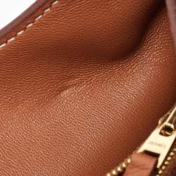 Pre Owned Hermes Gold Evercolor Leather Gold Finish Trim DUO 24 Bag