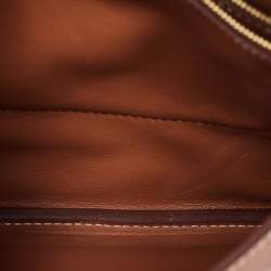 Pre Owned Hermes Gold Evercolor Leather Gold Finish Trim DUO 24 Bag