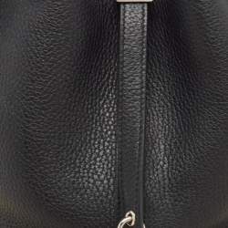 Hermes Black Togo Leather Picotin Lock 18 Bag