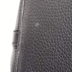 Hermes Black Togo Leather Picotin Lock 18 Bag