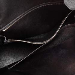 Hermes Noir Togo Leather Palladium Finish Birkin 35 Bag 