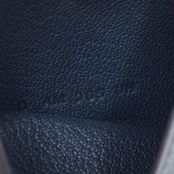 Pre Owned Hermès Vert Cypres/Vert Amande/Blanc Evercolor/Chevre Mysore/Swift Leather Les Petits Chevaux Card Case