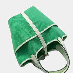 Hermes Two Tone Cargo Lock Picotin 18 bag
