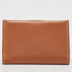 Hermès Gold Evercolor Leather R.M.S Card Holder