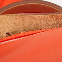 Pre Owned Hermes Capucine /Natural Canvas and Leather Herbag Zip 31 Bag