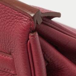 Hermes Rubis Togo Leather Gold Finish Birkin 35 Bag
