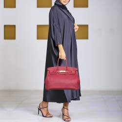 Hermes Rubis Togo Leather Gold Finish Birkin 35 Bag