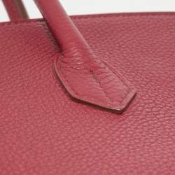 Hermes Rubis Togo Leather Gold Finish Birkin 35 Bag