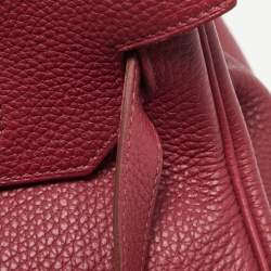 Hermes Rubis Togo Leather Gold Finish Birkin 35 Bag