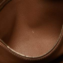 Hermes Gold Taurillon Clemence Leather Gold Finish Birkin 35 Bag