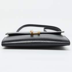 Pre Owned Hermès Black Chevre De Coromandel Leather Cinhetic To Go Bag
