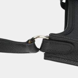 Pre Owned Hermes Black Epsom Evelyne TPM Handbag